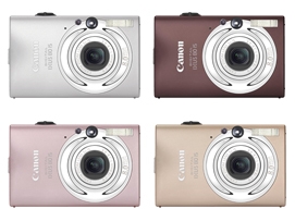 Цифровая фотокамера Canon Digital IXUS 80 IS Brown