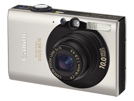 Цифровая фотокамера Canon Digital IXUS 85 IS Black