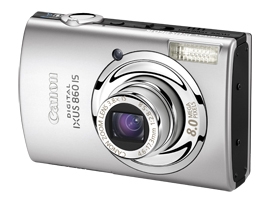 Цифровая фотокамера Canon Digital IXUS 860 IS Black