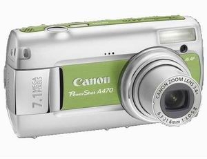 Цифровая фотокамера Canon PowerShot A470 Green