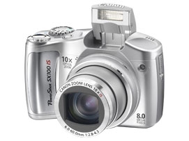 Цифровая фотокамера Canon PowerShot SX100 IS Silver