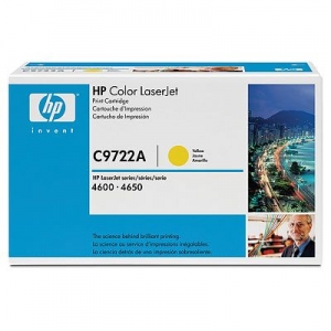 Картридж для лазерного принтера HP C9722A Yellow
