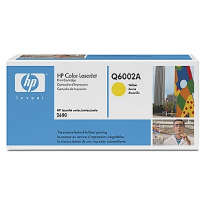 Картридж для лазерного принтера HP Q6002A Yellow
