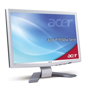 LCD монитор 19 Acer P193WAwd White