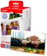 Картридж + Бумага Canon KP-108IP Color Ink / Paper Set