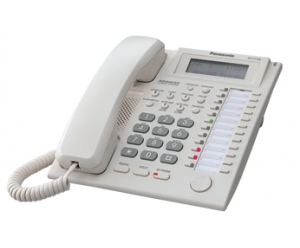 Системный телефон Panasonic KX-T7735RU White