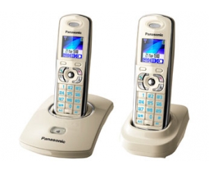 Телефон DECT Panasonic DECT KX-TG8302RUJ Beige