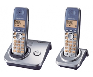 Телефон DECT Panasonic KX-TG7206RUS Silver