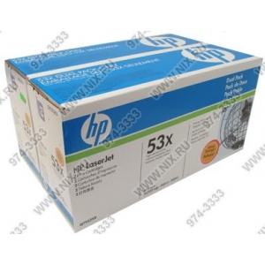 1 HP Q7553XD Dual Pack BLACK