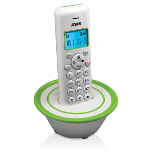 Телефон DECT BBK BKD-815 RU бело зеленый