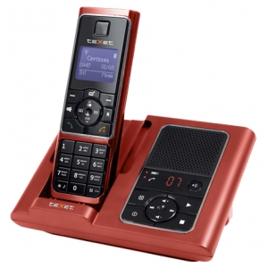 Телефон DECT TEXET TX D7400 красный