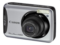 5 Canon PowerShot A 490 Silver