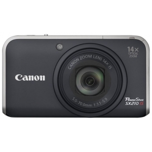 Цифровая фотокамера Canon PowerShot SX 210 Black