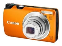5 Canon PowerShot A 3200 Orange