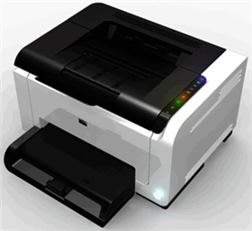 1 HP Color LaserJet Pro CP1025